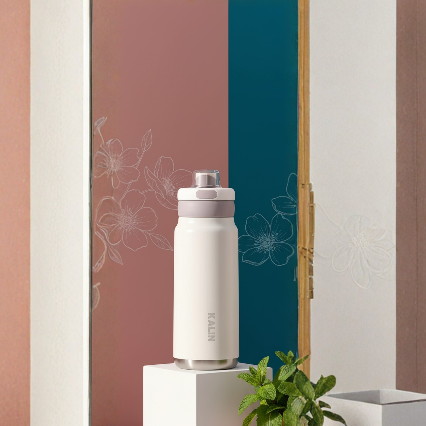 Novalite stainless steel water bottle 550ml
