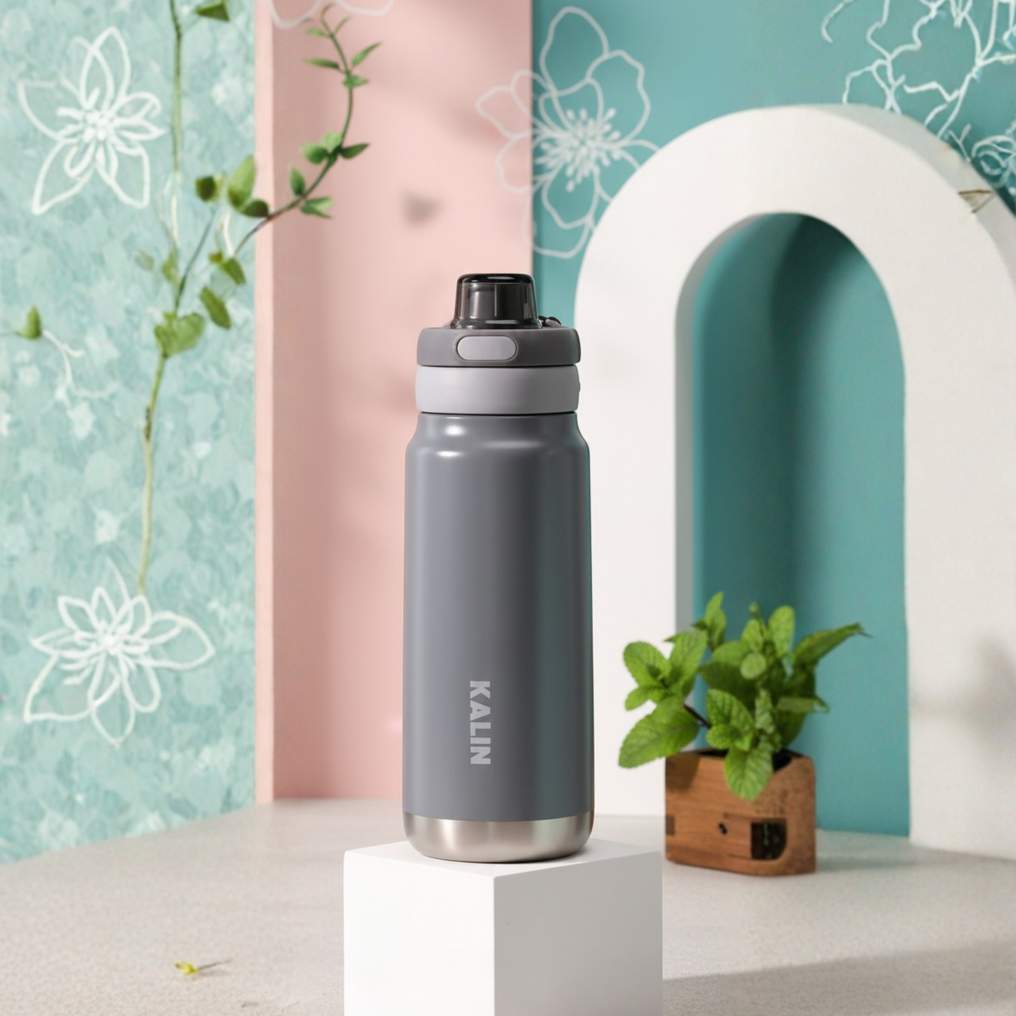 Novalite stainless steel water bottle 550ml