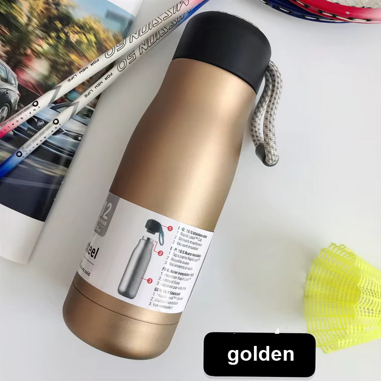 Travel tumbler insulated stainless steel water bottle 550ml