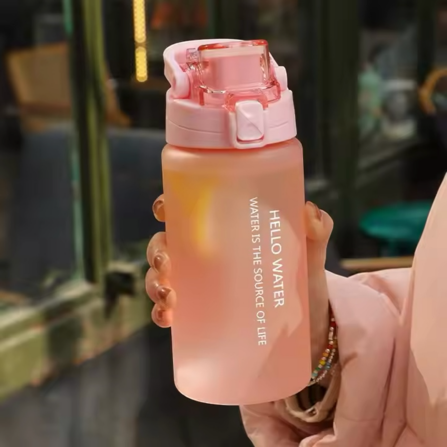 Hello water plastic water bottle 600ml