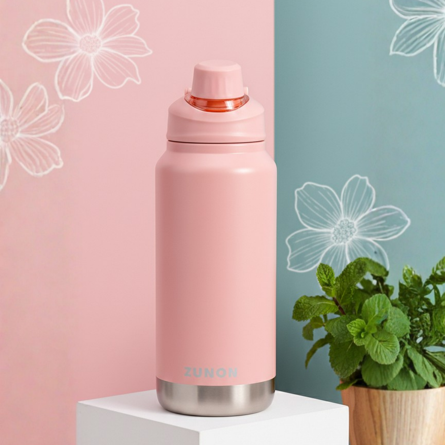 Sukoki stainless steel water bottle 800ml