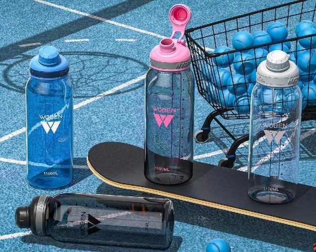 Woben plastic water bottle 1100ml