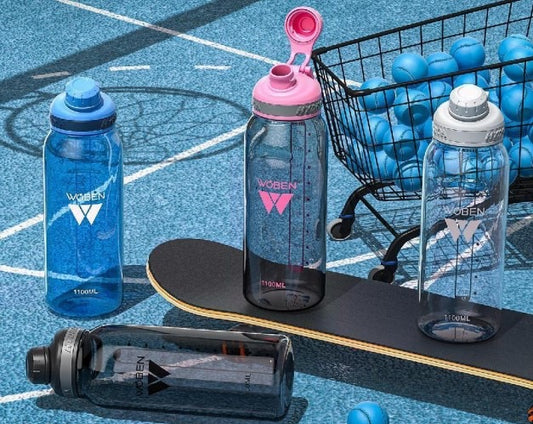 Woben plastic water bottle 1100ml