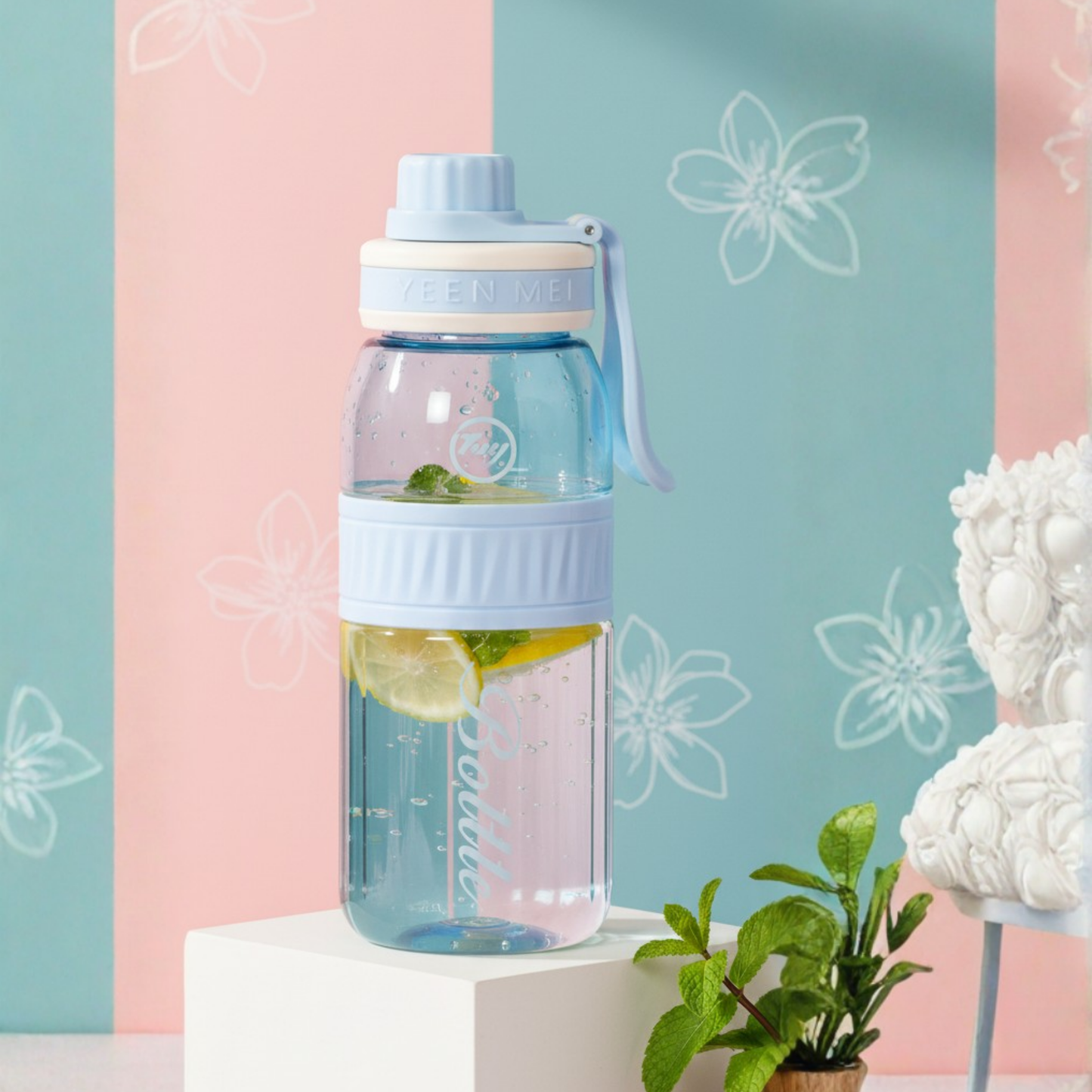 Yeen mei plastic water bottle 600ml