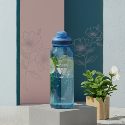 Woben plastic water bottle 1100ml