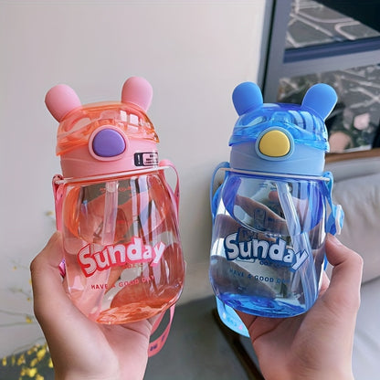 Cute Rabbit Ear water bottle 650ml