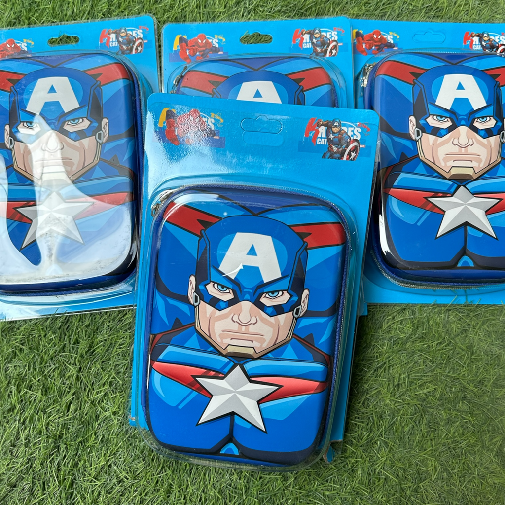 Captain America Ultra 3D Big size pencil box