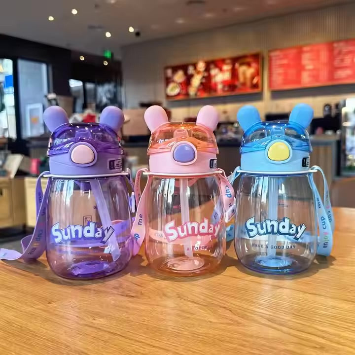 Cute Rabbit Ear water bottle 650ml