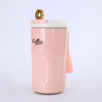 Coffee insulated stainless steel mug 500ml