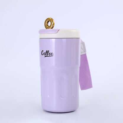 Coffee insulated stainless steel mug 500ml