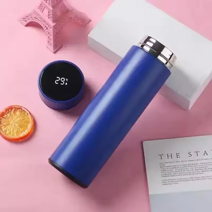 Digital LED display steel waterbottle 500ml