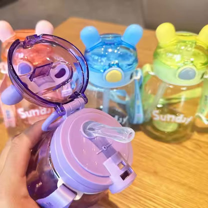 Cute Rabbit Ear water bottle 650ml