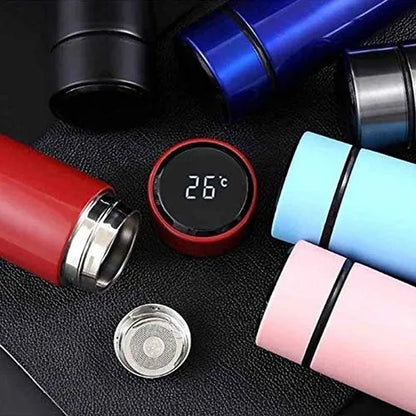 Digital LED display steel waterbottle 500ml