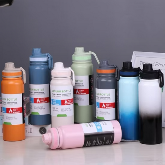 Vacuum bottle insulated stainless steel 1000ml