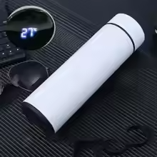 Digital LED display steel waterbottle 500ml