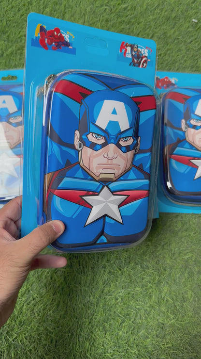 Captain America Ultra 3D Big size pencil box